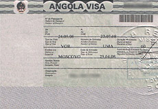 Виза Анголы
