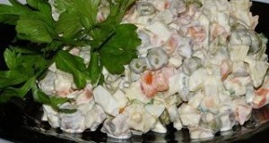Классический рецепт салата «Оливье»